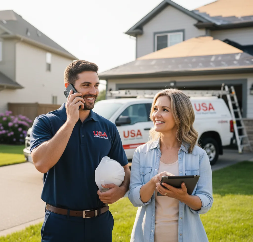 USA Roof Repair Experts customer support in Kinnelon